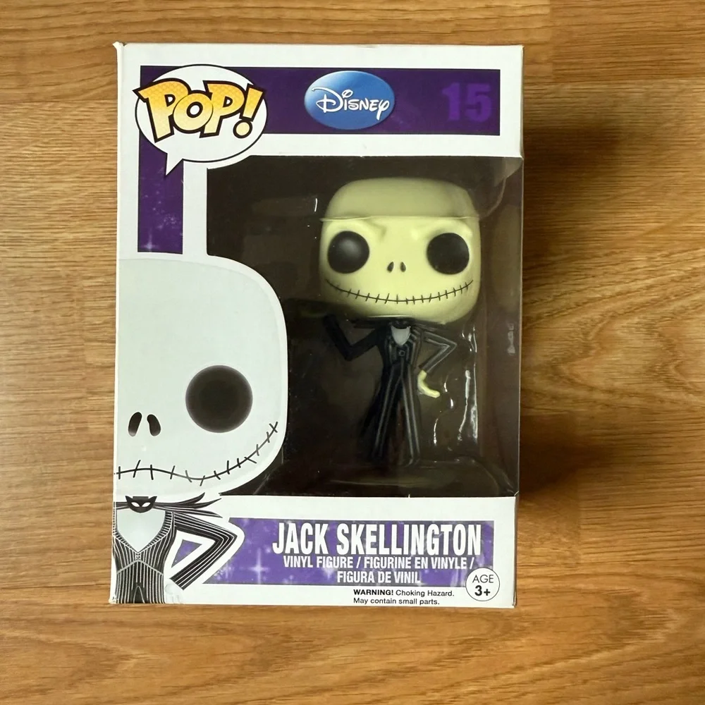 Funko Pop! Jack Skellington Vinyl Figure - Black and White